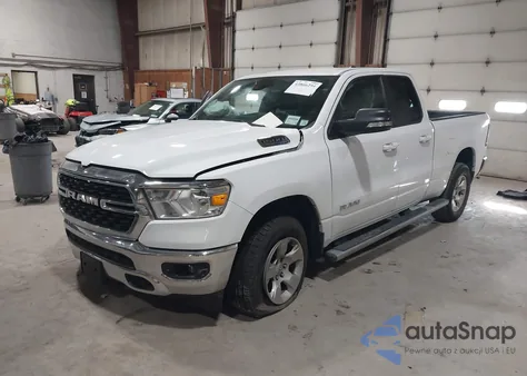 2022 Ram 1500 Big Horn 4X4 6'4 Box from USA, damaged, VIN 1C6RRFBG2NN115856